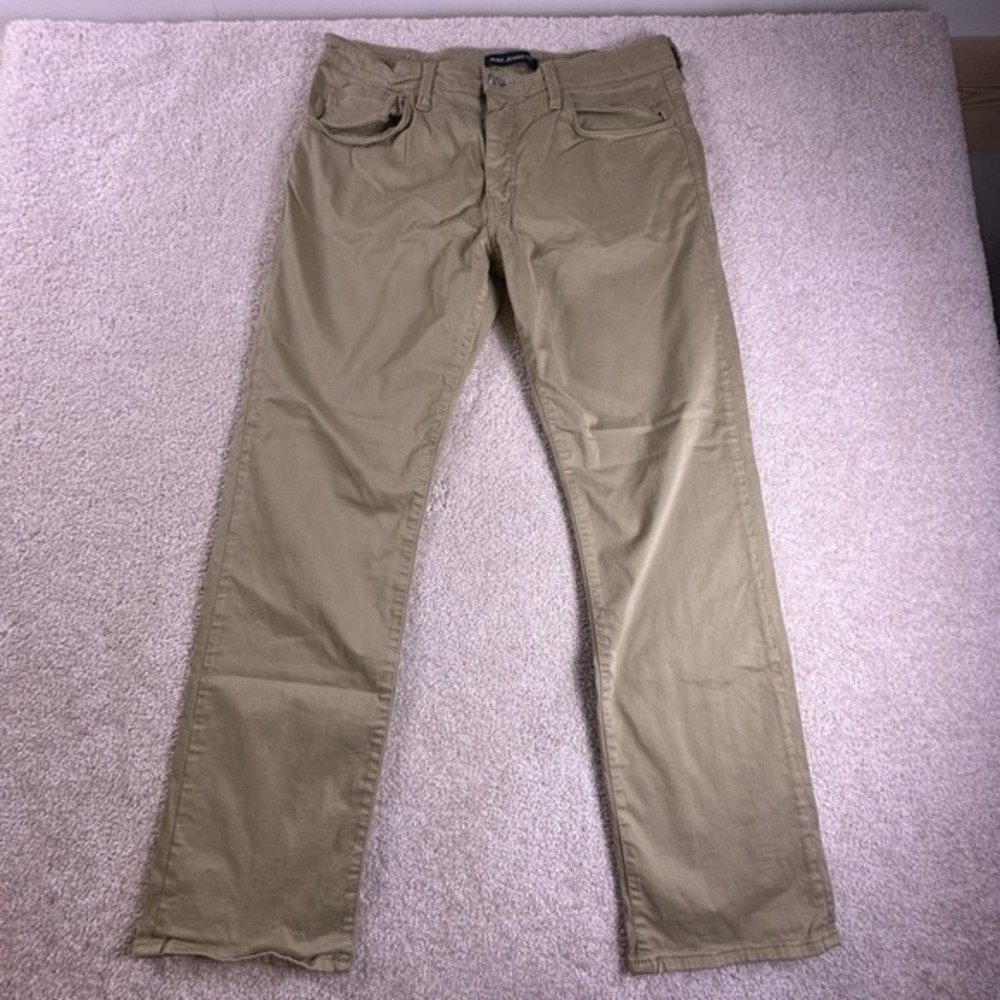 Mavi Jeans Mens 36x32 *34x30* Tan Khaki Matt Relaxed Straight Leg Stretch Preppy